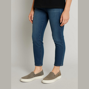 Franco Sarto Taupe Suede Slip On Sneakers Size 9M